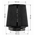FMIC.Pro cone air filter length 100mm diameter 76mm-6