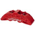 Wilwood 120-14862 SX6R Radial Mount Caliper Left 6 Pistons Red