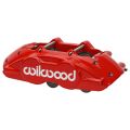 Wilwood 120-16510 D11 Universal Lug Mount Caliper 4 Pistons Red