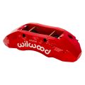 Wilwood 120-16731 TX4R Radial Mount Caliper Left 4 Pistons Red