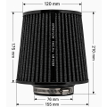 FMIC.Pro cone air filter length 175mm diameter 76mm-6
