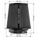 FMIC.Pro cone air filter length 200mm diameter 76mm-7