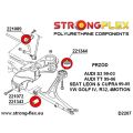 221343B: Tuleja wahacza przedniego przednia 45mm Volkswagen VW Golf 4 R32