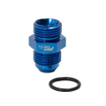 AN8 ORB Male To AN8 Male JIC Hose Fitting Adapter Blue