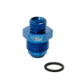 AN6 ORB Male To AN8 Male JIC Hose Fitting Adapter Blue