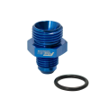 AN8 ORB Male To AN6 Male JIC Hose Fitting Adapter Blue
