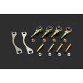 Hardrace Front Upper Arm For Bushing Foroffset Function Honda Civic Crx Integra