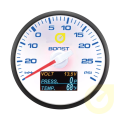 Auto Gauge 60mm - 4in1 Boost Voltage Oil Pressure & Temperature Gauge