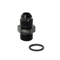 AN6 ORB Male To AN6 Male JIC Hose Fitting Adapter Black