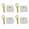 Harness Eye Bolt and Plate Set FMIC.Pro 65 × 65 mm FIA 7/16
