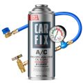 CarFix 5in1 A/C Refill for R1234yf 235ml + YF Hose with Pressure Gauge-1