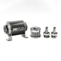 DeatschWerks In-Line Fuel Filter Kit 3/8IN 10 Micron 70mm