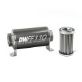 DeatschWerks In-Line Fuel Filter Kit -10AN Female 5 Micron 110mm