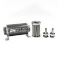 DeatschWerks In-Line Fuel Filter Kit 3/8IN 10 Micron 110mm