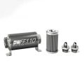 DeatschWerks In-Line Fuel Filter Kit -6AN 100 Micron 110mm