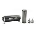 DeatschWerks In-Line Fuel Filter Kit 5/16IN 40 Micron 160mm
