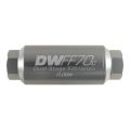 DeatschWerks Compact In-Line Fuel Filter Kit -10AN Female 10 Micron 70mm
