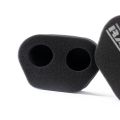 2x Twin Inlet Motorcycle Carb Sock Air Filter Ramair MS-007
