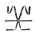 Sparco BRN0054B0.N Competition H-3 6 Point Harness FIA Approved 8853-2016 Black