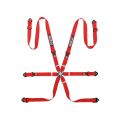 Sparco BRN0081B0.R Competition H-2 6 Point Harness FIA Approved 8853-2016 Red