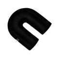 Silicone elbow 180' 54mm Black