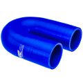 Silicone elbow 180' 38mm Blue