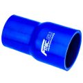 Silicone straight reducer 35/41mm Black