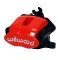 Wilwood 120-10110 Combination Parking Brake Radial Mount Caliper Left 1 Piston Red