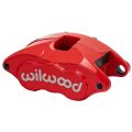 Wilwood 120-10939 D52 Universal Floating Mount Caliper 2 Pistons Red