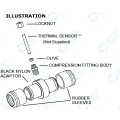 Davies Craig DC0409 Temperature Sensor Adaptor Kit 35mm Inline Adapter