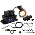 Davies Craig DC0488 Digital Thermatic Twin Fan Switch with 1/4