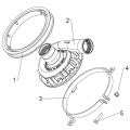Davies Craig DC8700 EWP Mounting Bracket suits 115 130 150