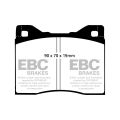 DP125/2 Brake Pads ULTIMAX2 EBC Brakes for BMW 5 Series E12 518 5 Series E12 520 5 Series E12 525 5 Series E12 528 7 Series E23 728