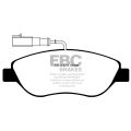 DP41382/2R Brake Pads YELLOWSTUFF EBC Brakes for Alfa Romeo Fiat Bravo Lancia Delta MiTo