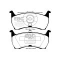 DP41504R Brake Pads YELLOWSTUFF EBC Brakes for Aston Martin Virage Virage Volante V8 Coupe V8 Volante Aston Martin Virage Virage Volante V8 Coupe V8 Volante