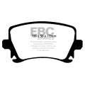 DP51518NDX Brake Pads BLUESTUFF NDX EBC Brakes for Audi A3 8P A3 quattro 8P A3 Cabriolet 8P A4 B7 A4 quattro B7 A4 Convertible A4 Convertible quattro A6 C6/4F A6 quattro C6/4F A6 quattro Avant C6/4F A6 allroad quattro C6 RS3 8P S3 8P PR-1LK S3 8P PR-1ZK T-2