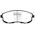 DP81636RPX Racing Brake Pads RP-X Racing EBC Brakes for Nissan Pulsar Stagea M35 350Z Infiniti G20 G35 I30 I35 Nissan Altima Cube Juke Maxima Sentra Versa Versa Note 350Z Skyline V35 Altima L32 Sentra SE-R