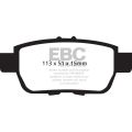 DP61754 Brake Pads GREENSTUFF EBC Brakes for Honda Ridgeline