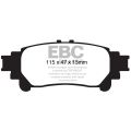 DP61850 Brake Pads GREENSTUFF EBC Brakes for Lexus RX450h Toyota Highlander Sienna Lexus RX350 RX450H Toyota Highlander Sienna