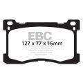 DP41882R Brake Pads YELLOWSTUFF EBC Brakes for Hyundai Equus Hyundai Equus KIA K90
