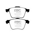 DP1914 Brake Pads ULTIMAX2 EBC Brakes for Ford Galaxy Mk2 Mondeo Saloon Mk4 Mondeo Hatchback Mk4 Mondeo Estate Mk4 Volvo S60 Mk2 S80 Mk2 V60 Mk1 V60 Cross Country V70 Mk3 XC70 Mk2 SMax S60 Mk2 D5 S60 Mk2 T5 S60 Mk2 T6 S80 Mk2 T5 S80 Mk2 T6 V60 Mk1 T5 V60 -2