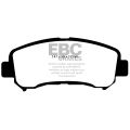 DP61954 Brake Pads GREENSTUFF EBC Brakes for Nissan Qashqai J10 Qashqai +2 Nissan Rogue XTrail
