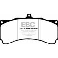 DP8012RP1 Racing Brake Pads RP-1 Racing EBC Brakes for SPYKER C8 Laviolette