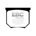 DP2034 Brake Pads GREENSTUFF EBC Brakes for Lotus Elite