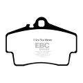 DP81208.16SR21 Racing Brake Pads Sintered SR21™ EBC Brakes for Porsche 911 996 Carrera 911 996 Carrera 4 911 996 Carrera Targa 911 996 Carrera S 911 997 Carrera Boxster 986 Boxster 986 S Cayman 987 S