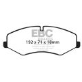 DP62060 Brake Pads GREENSTUFF EBC Brakes for Land Rover Discovery 4 Range Rover L322 Range Rover Sport L320 Land Rover LR4 Range Rover Range Rover Sport