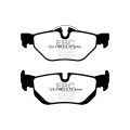 DP62069 Brake Pads GREENSTUFF EBC Brakes for BMW X1 E84