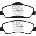 DP42177R Brake Pads YELLOWSTUFF EBC Brakes for Peugeot 308 SW Mk2 308