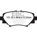 DPX2186 Brake Pads ULTIMAX2 EBC Brakes for Mazda 3 BM 3 BN