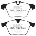 DP42189R Brake Pads YELLOWSTUFF EBC Brakes for Jaguar Jaguar F-Type FType